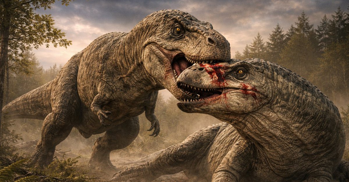 獲物の頭蓋に突き刺さった「ティラノサウルスの歯」を発見
nazology.kusuguru.co.jp/archives/193123 

米MSUは草食恐竜エドモントサウルスの頭骨の中に、深く突き刺さった歯を発見。解析の結果、Tレックスの歯であることが確認されました。Tレックスの捕食の直接的な証拠として、極めて貴重です。