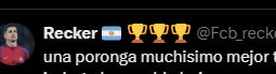 Recker 🇦🇷 🏆🏆🏆 tweet media