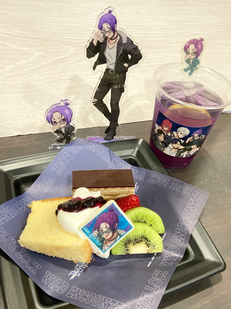 TVアニメ『#ブルーロック』ワイルドエンカウントカフェ in TreeVillage