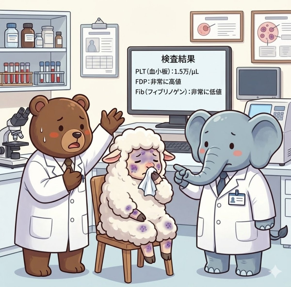 たのしい診断推論カフェ tweet media