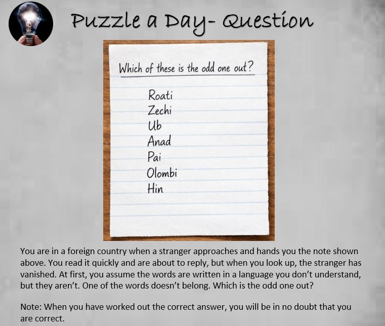 Puzzle a Day tweet media
