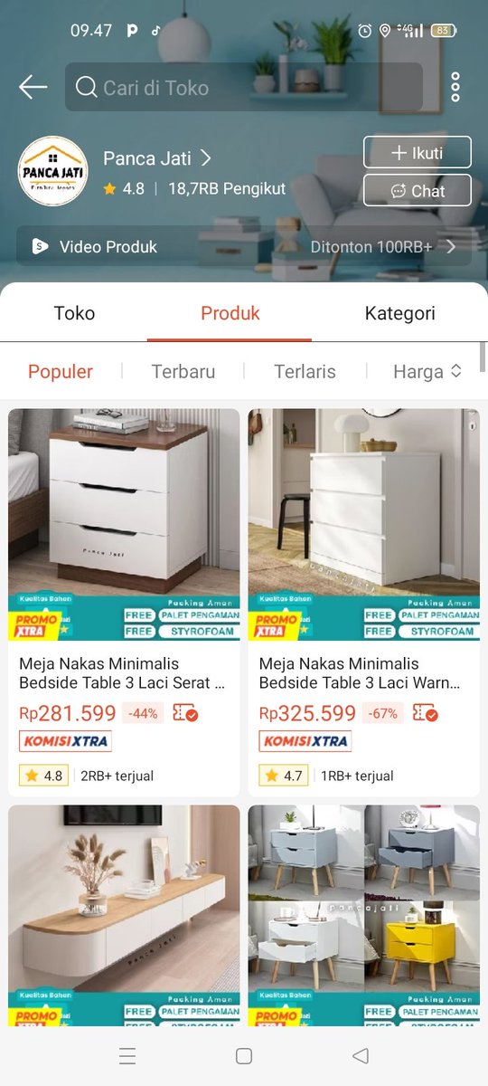 tiara1152022's tweet photo. selama ini kirain IKEA, AZKO &amp; INFORMA paling bagus 😭 
ternyata...ada toko kualitas sama, vibes sama
tapi JAUH lebih terjangkau??

Furniture kokoh &amp; awet : Panca jati
Rak display :Derumah Woodcraft
Sprei &amp; bedcover :Unitwo
Bantal :Lazy Sunday
Karpet :Arizona
Gorden :Ariinterior https://t.co/4gwRsZLX9y
