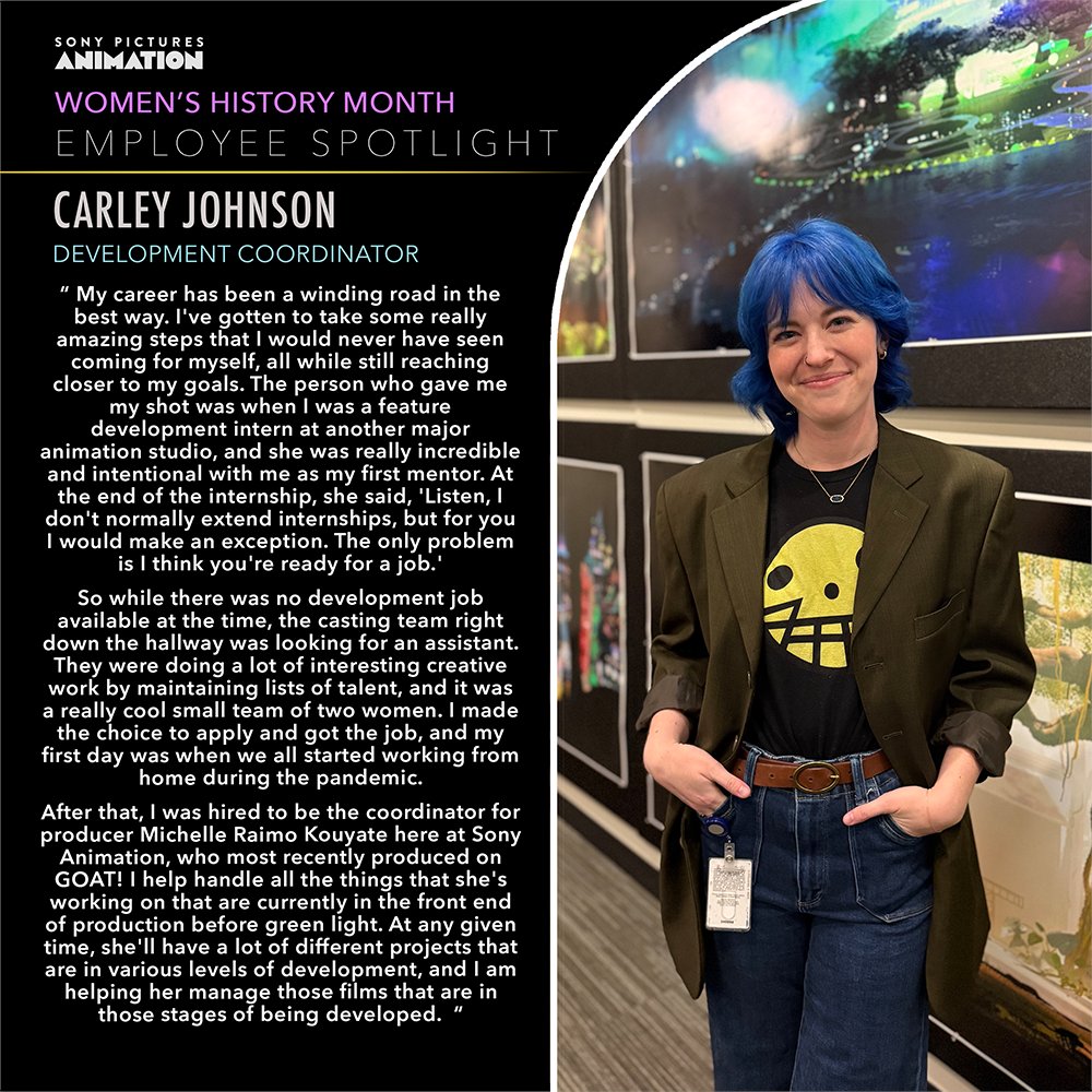 Sony Pictures Animation - Recruiting tweet media