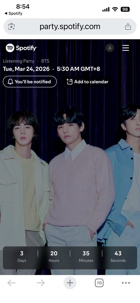 StephanieDedel's tweet photo. @SpotifyKpop @bts_bighit Cant wait for the boys!! https://t.co/tMEgUXJ97T