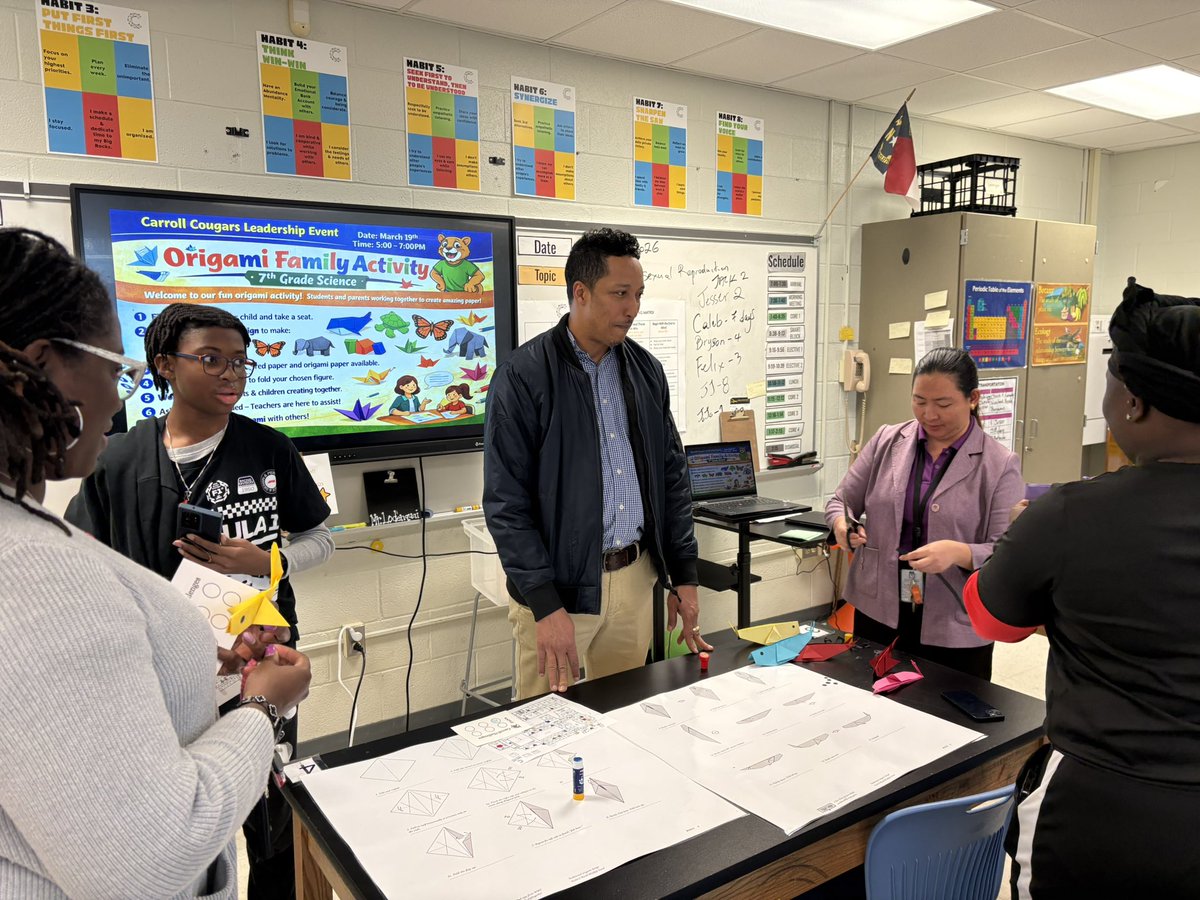 BrendanFetters's tweet photo. Tonight’s @CMMSCougars Leadership Exhibition was a huge success—so great seeing so many families actively engaged alongside students in both core and elective classes. Grateful for the connection, collaboration, and support all around our school community.

#BelieveInOurBrillance https://t.co/mxzq8pw7jd