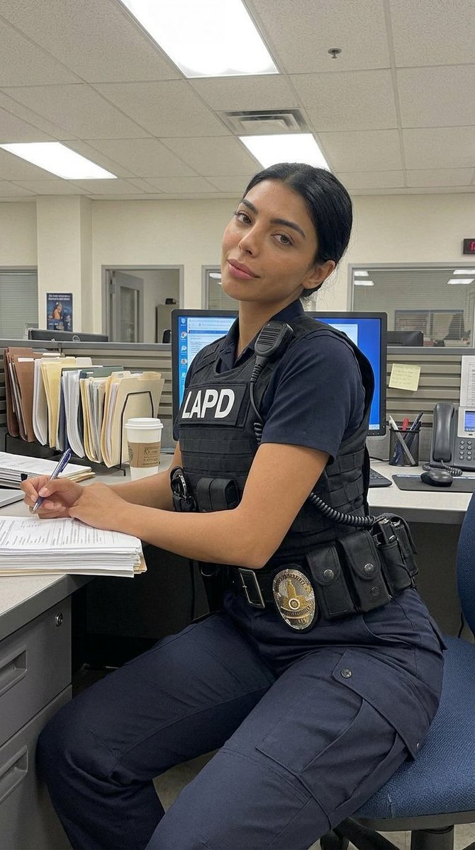 Cop Girl Mira tweet media