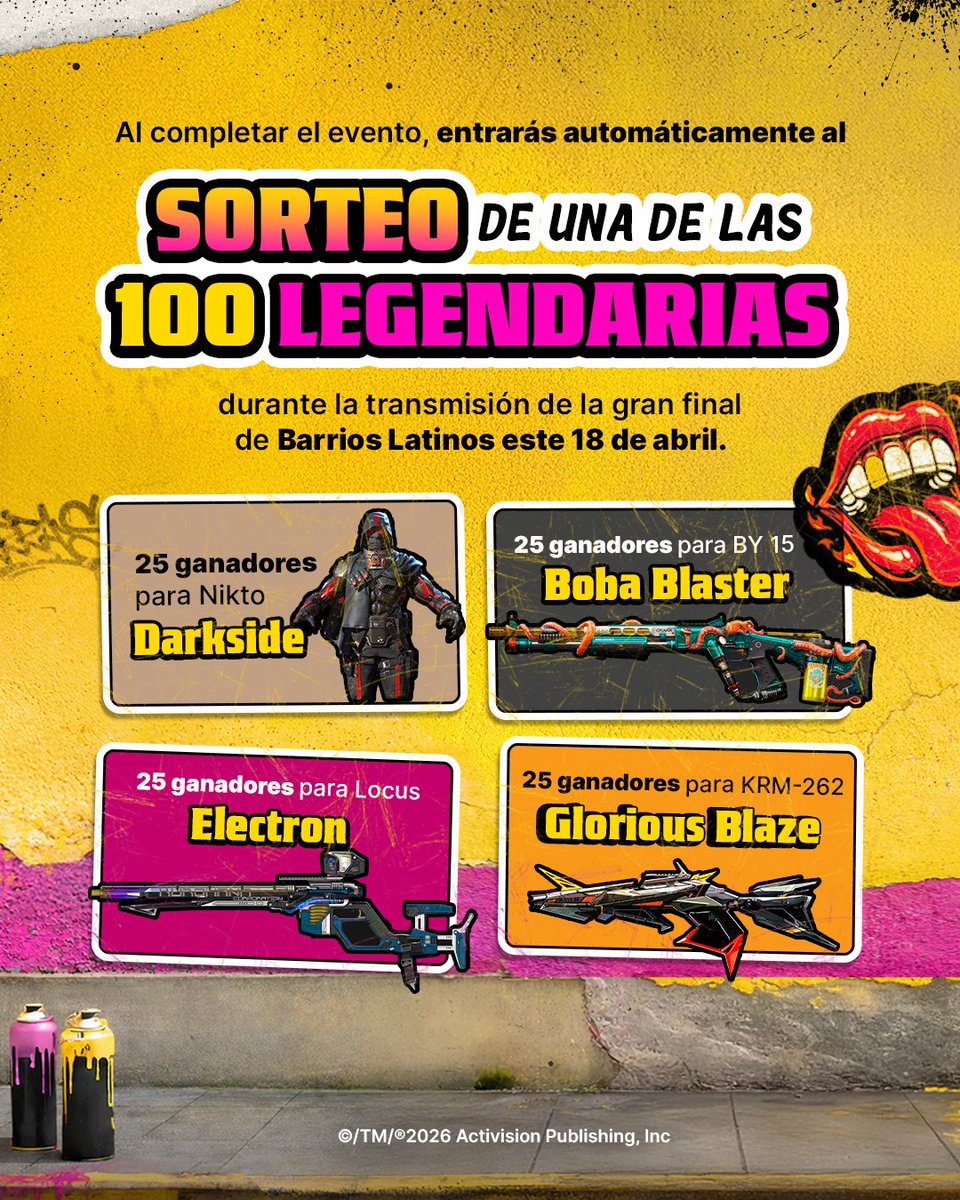 Call of Duty: Mobile LATAM tweet media