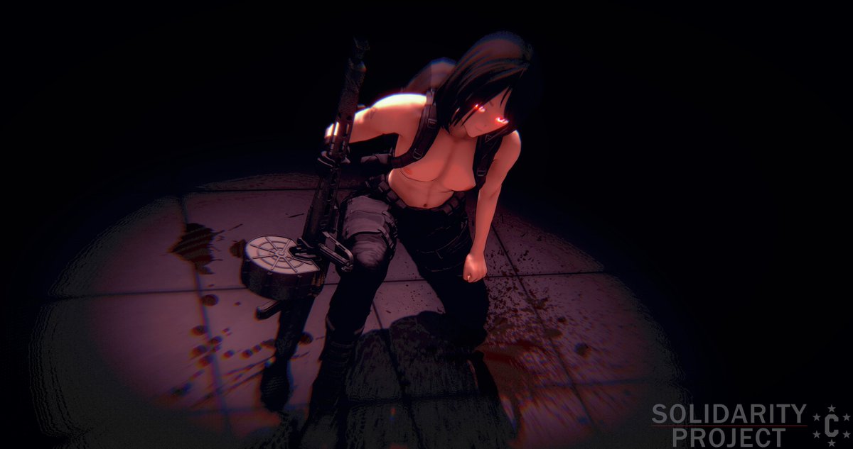 Cain the Supersoldier looking as deadly as ever.

#koikatsu #コイカツ