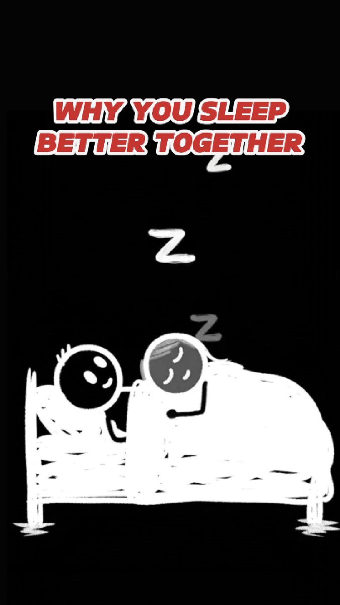 makeitandsaveit's tweet photo. Science just explained why you sleep better next to them.
#psychologyfacts #fyp #couplegoals #brainscience #softlife https://t.co/yPu6CmFJLt