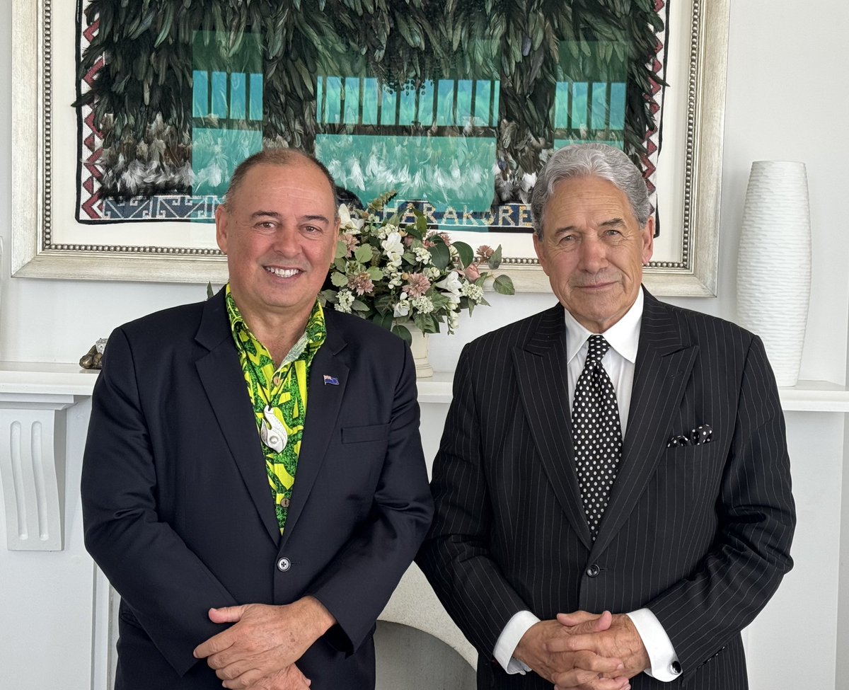 Winston Peters tweet media