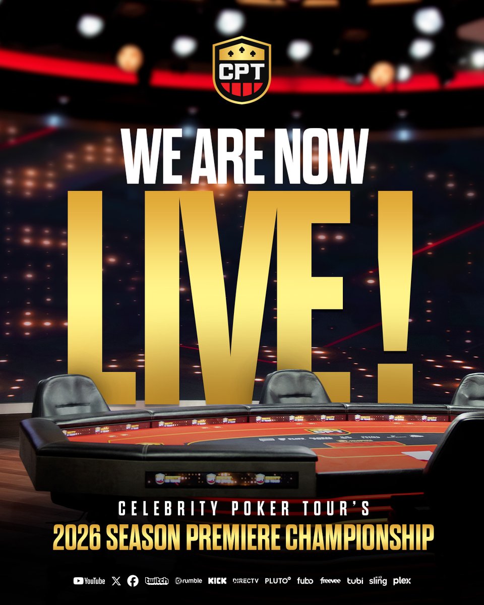 Celebrity Poker Tour tweet media