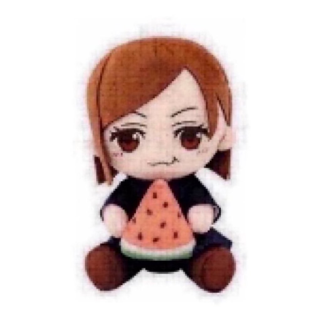 nobara eating a watermelon daily tweet media
