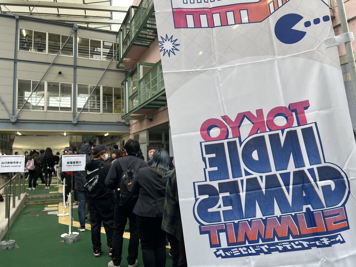 TOKYO_IGS's tweet image. 🎮✨ビジネスデー開始！

『TOKYO INDIE GAMES SUMMIT 2026』
いよいよスタートしました！

この2日間はぜひ
#TIGS2026 
をつけて
会場の様子やタイトルPRを投稿ください📣

案外寒い☔️ので、体調に気をつけて
みんなでイベントを盛り上げましょう！

#IndieGame