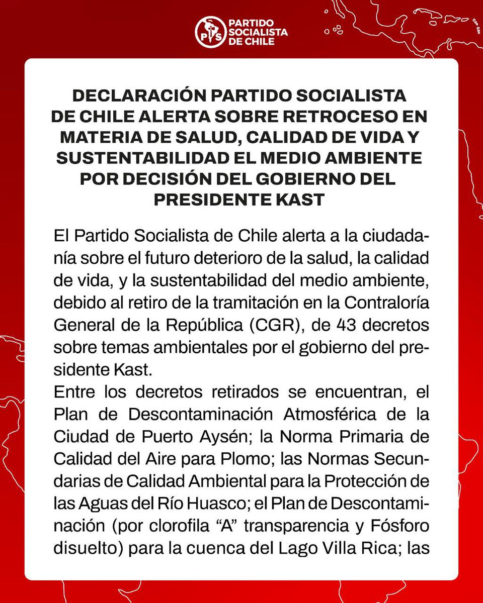 Partido Socialista de Chile tweet media