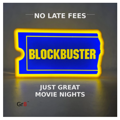 gr8prices1's tweet image. Blockbuster Video Light Up LED Sign Decoration 9” Wide 3D Printed &amp;amp; Ships Next Day From Utah | Trusted eBay Seller since 2002 ⭐
#Blockbuster #BlockbusterVideo #RetroDecor
#MovieRoom #HomeTheater #LEDSign
#gr8prices #freeshipping #ebay 

ebay.us/m/kMbUo7 #eBay via @eBay