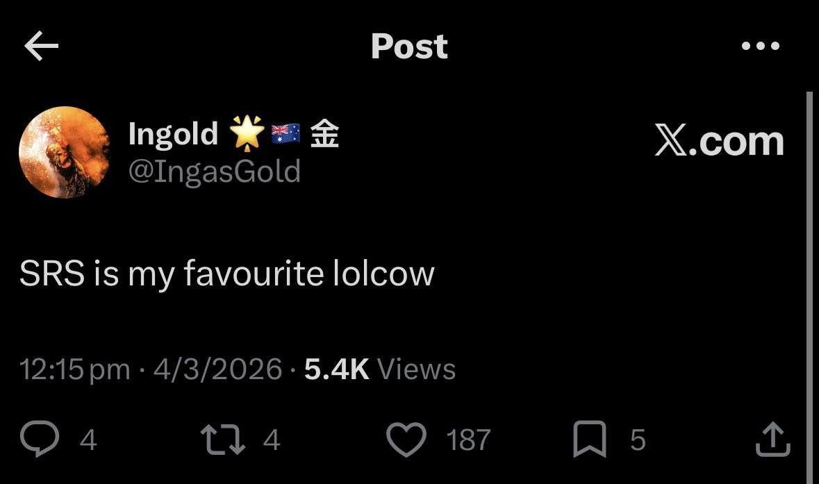 Ingold 🌟🇦🇺 金 tweet media