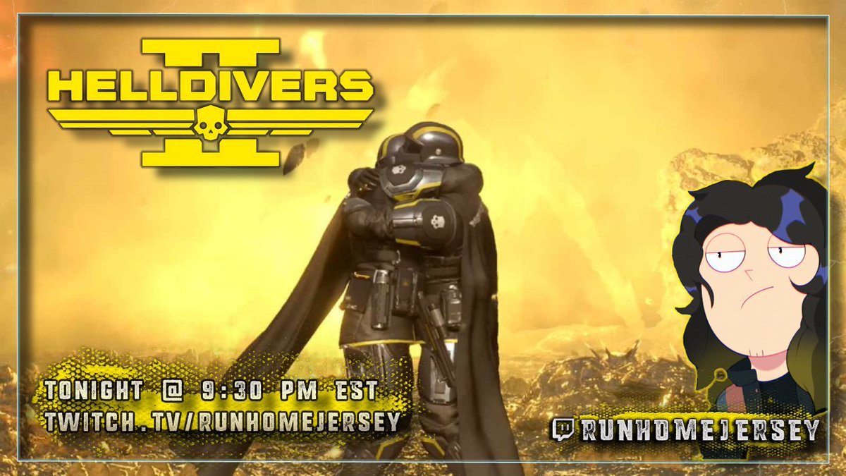 runhomejersey's tweet image. 🔴We are 𝕃𝕀𝕍𝔼 &amp;amp; since the #MonsterHunterWilds servers are down- we're jumping back into some ℍ𝕖𝕝𝕝𝕕𝕚𝕧𝕖𝕣𝕤 𝟚! It's been awesome getting back into this game with y'all.

👉twitch.tv/runhomejersey

#HELLDIVERS2 #openlobby #twitchaffiliate