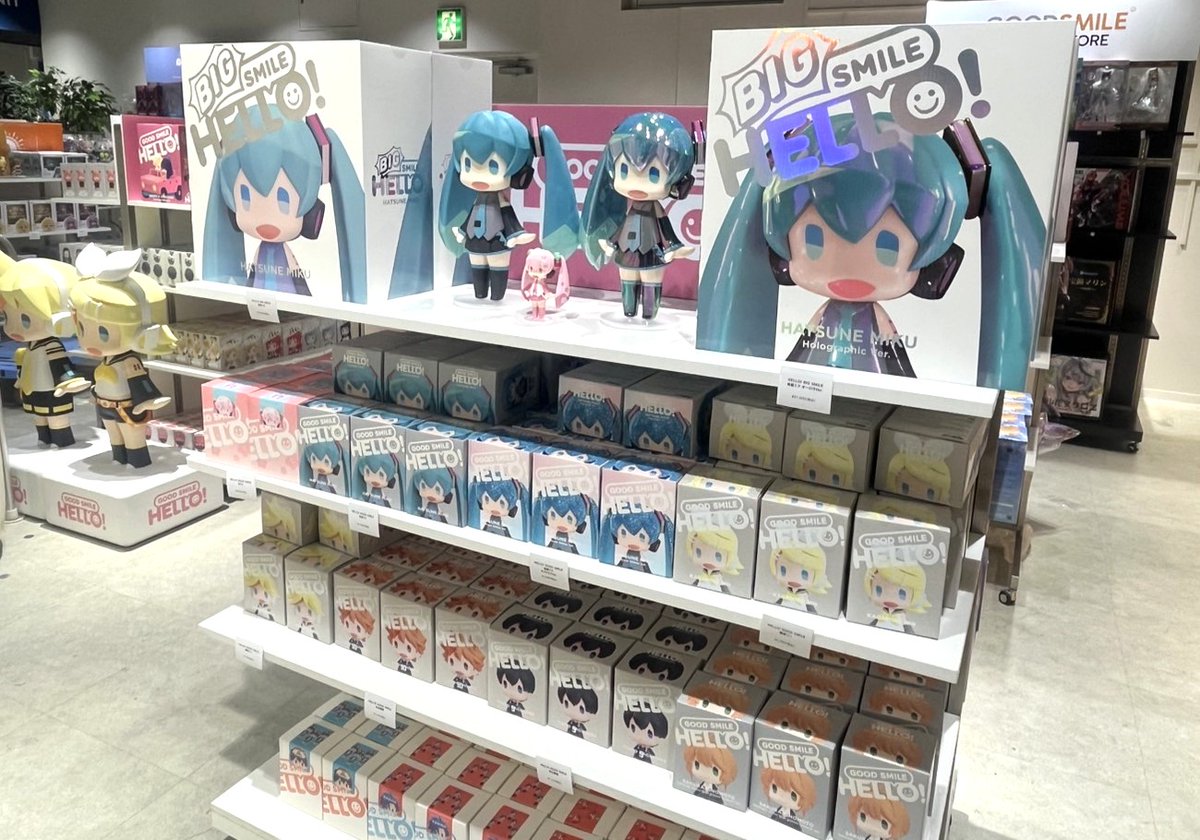 GOOD SMILE POP UP STORE tweet media