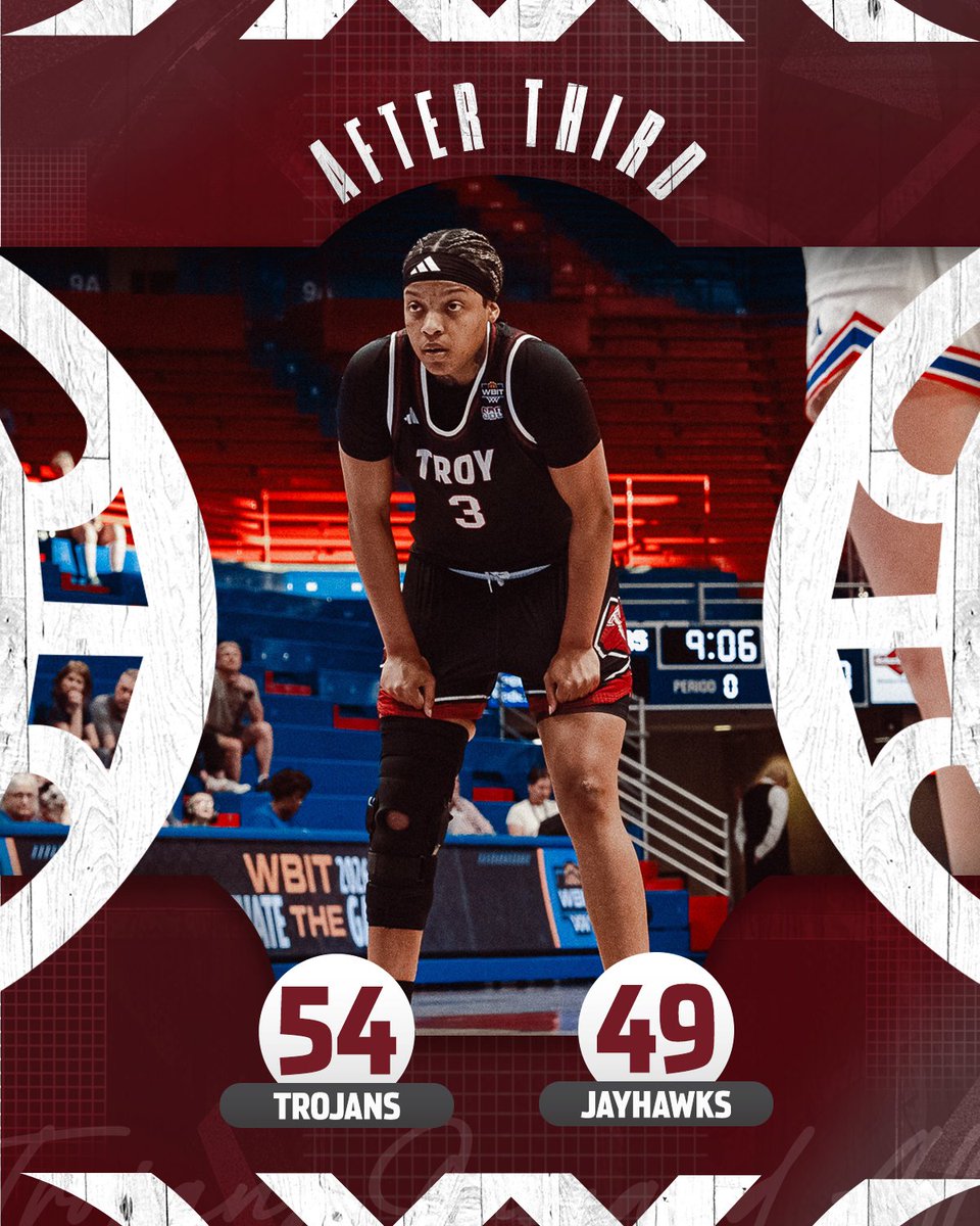 TroyTrojansWBB's tweet photo. One quarter to advance.
#WeDOImpossible | #OneTROYโ๏ธ๐ https://t.co/WdNzL303Ha