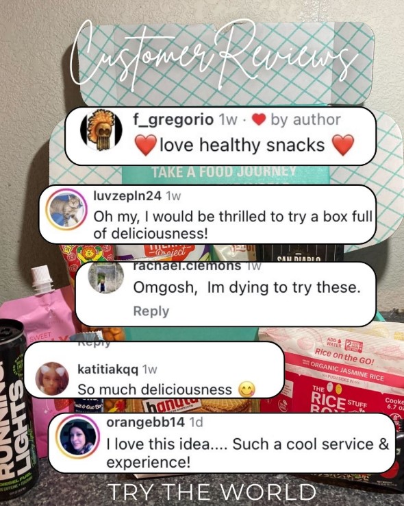 Trytheworld's tweet image. It’s thrilling to see so many supporters come out and enjoy the products we deliver! ‼️

For any adventurers out there, please feel free to excite yourself with tasty goods! ❤️❤️

#TrytheWorld #CustomerReviews #Tasty #InternationalSnacks #Supporters