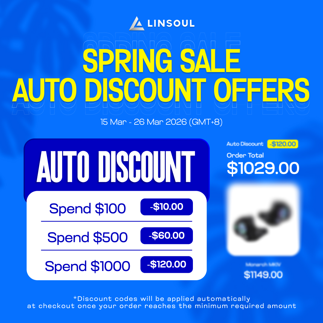 Linsoul_Audio's tweet image. Don't miss out on our ongoing Spring Sale 2026! 🛍
linsoul.com/collections/sa…

#audiophile #Linsoul #Springtime