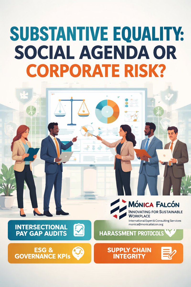 monfalcon's tweet photo. Substantive equality in business isn’t a narrative — it’s a power shift.
If your leadership isn’t actively closing gaps, it’s preserving them.
Check out my latest article: Substantive Equality: Social Agenda or Corporate Risk? https://t.co/35U3zGOKIB via @LinkedIn https://t.co/qOOCbQH98Y