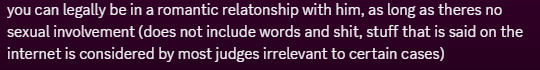 luminariadream's tweet photo. @FXX1K1EVO @DriveWorldRBLX just gonna save typing time but lets get to the point. Both parties are in legal states (Texas + Florida) and as long as there are no se*ual involvement, its 100% FULLPROOF legal. All things yall are geeking out abt are ONLINE MESSAGES and are irrelevant to any Judge you speak to https://t.co/fR2HdTpHYz