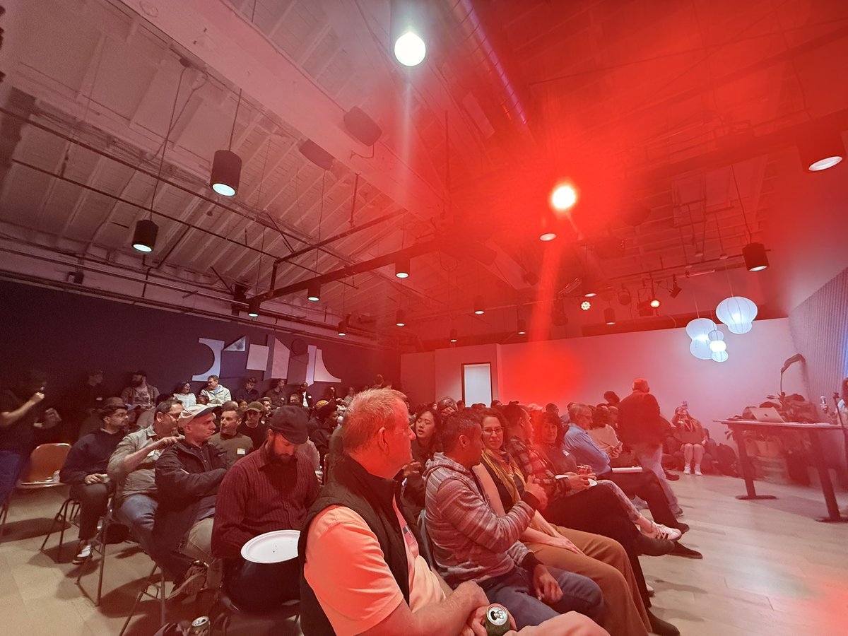 AI Portland is at full capacity tonight 378+ registered and more in attendance

Excited to hear from Alex SanGeorge from <a href="/paramountplus/">Paramount+</a> on design with AI