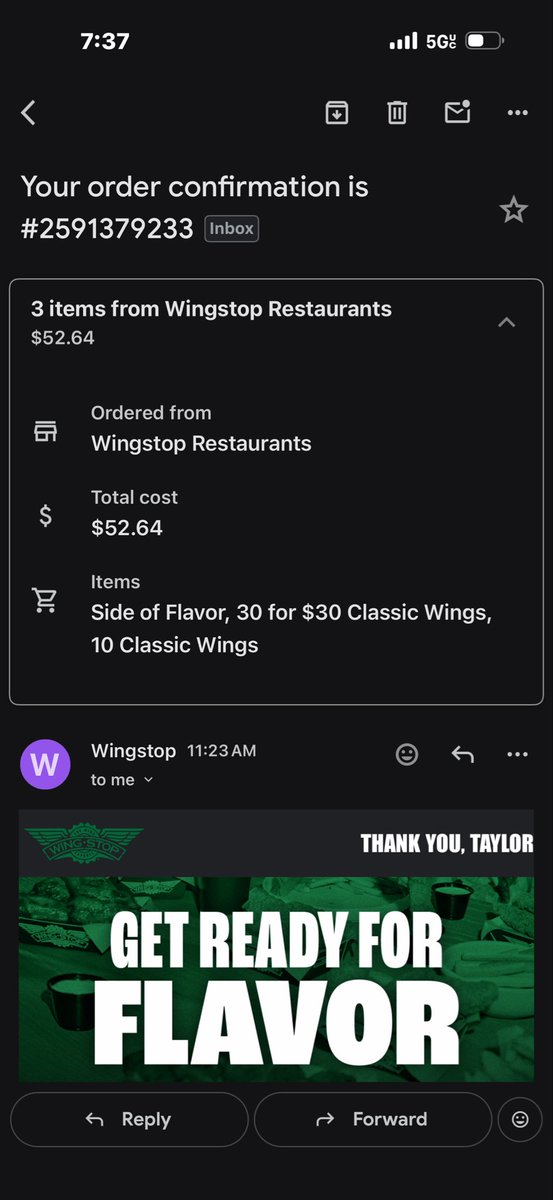 lovebug1848's tweet photo. @wingstop Messed up my order and got mad when I did the feedback. Me and my coworkers order was horrible.Her chicken was soft then they gave me all them drums 40 wings and only about 10ish flats then had an attitude when I took it back  7780 US-64 Suite 102, Bartlett, TN 38133 https://t.co/bJMnJ8Hezc
