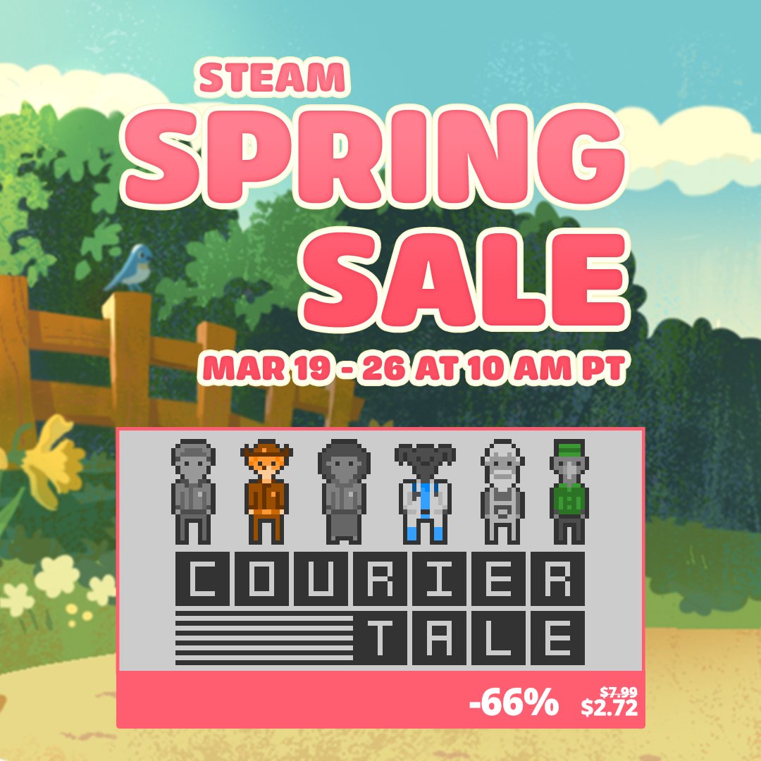 Courier Tale | OUT NOW ON STEAM! tweet media