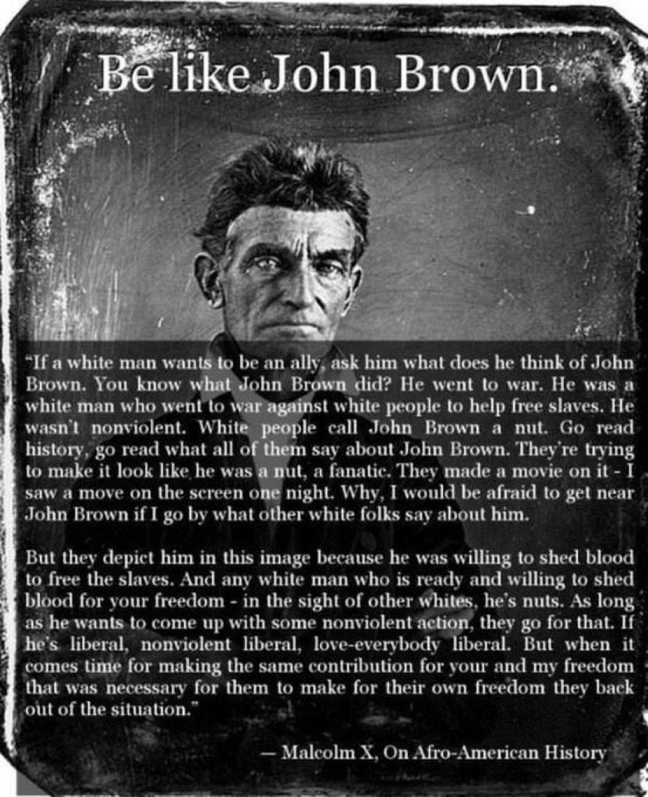 Be like John Brown tweet media