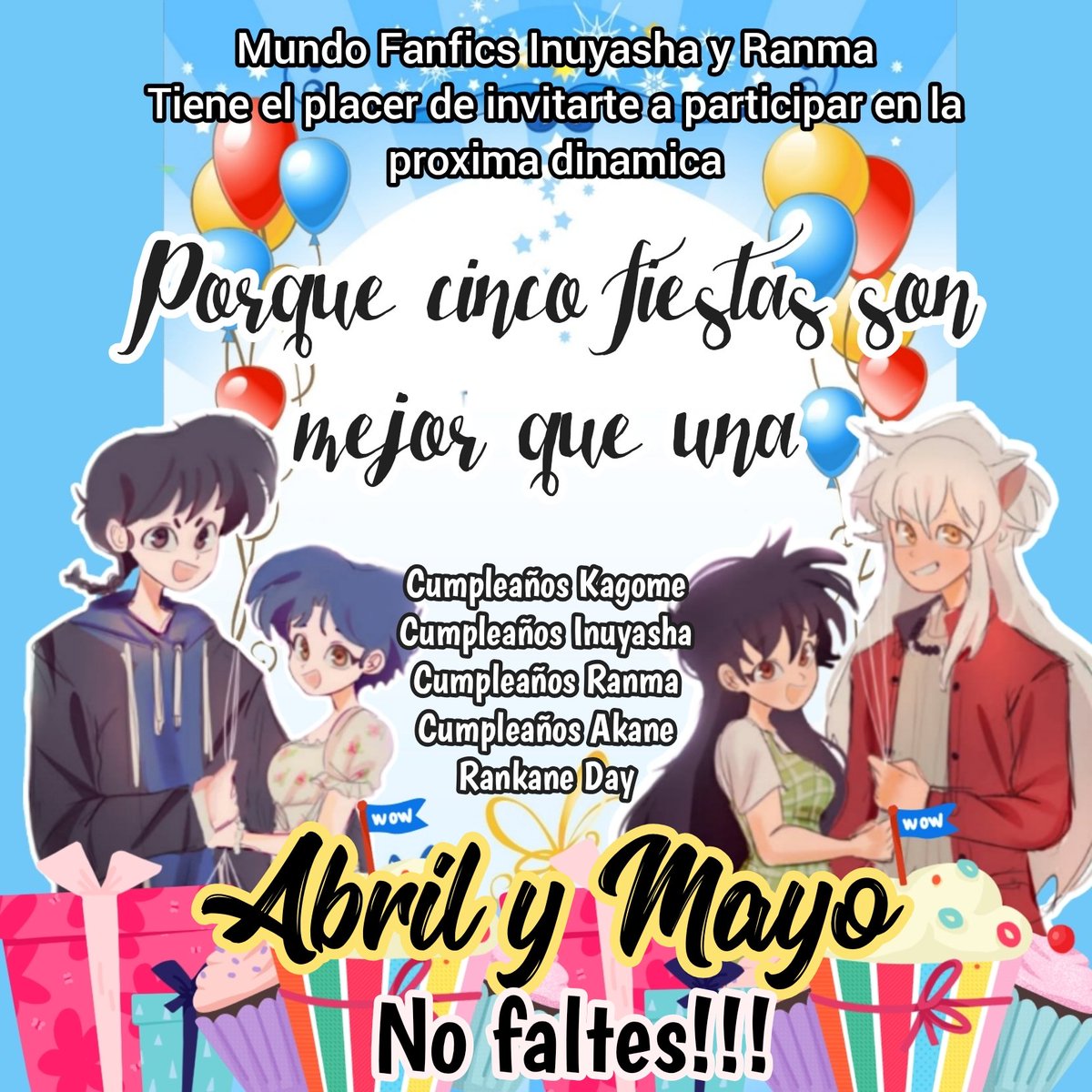 Mundo Fanfics Inuyasha y Ranma tweet media