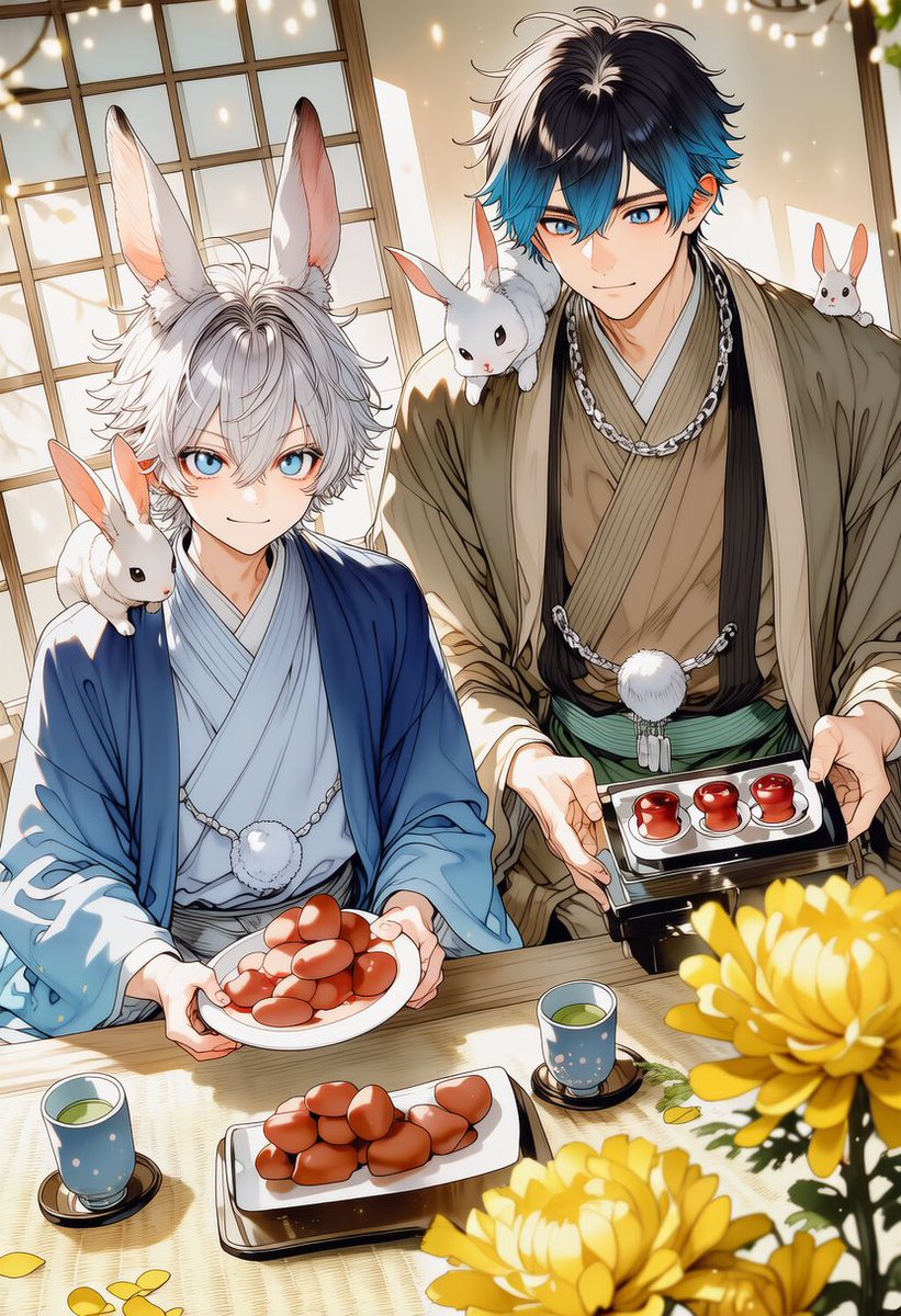 さつき@AIお絵描き(うさぎ好き) tweet media