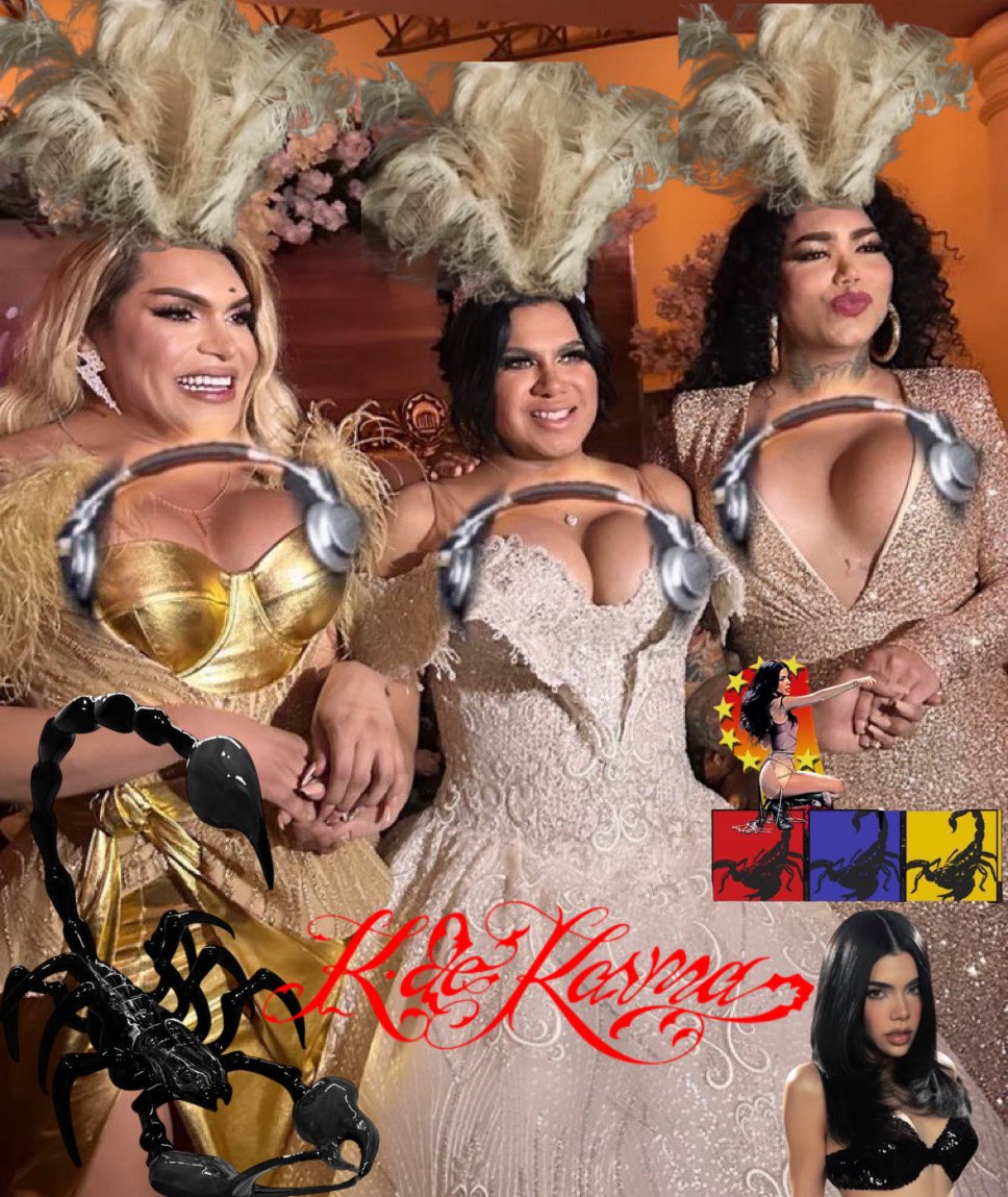 LaWendyGuevara's tweet photo. mis amigas y yo lista para escuchar “K De Karma” : https://t.co/ykmklkkT97