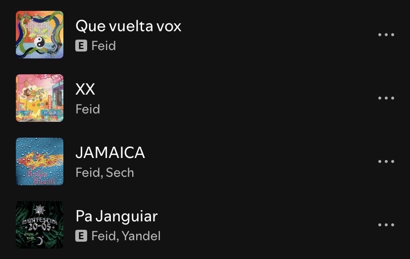 TE QUIERO MUCHO FEID