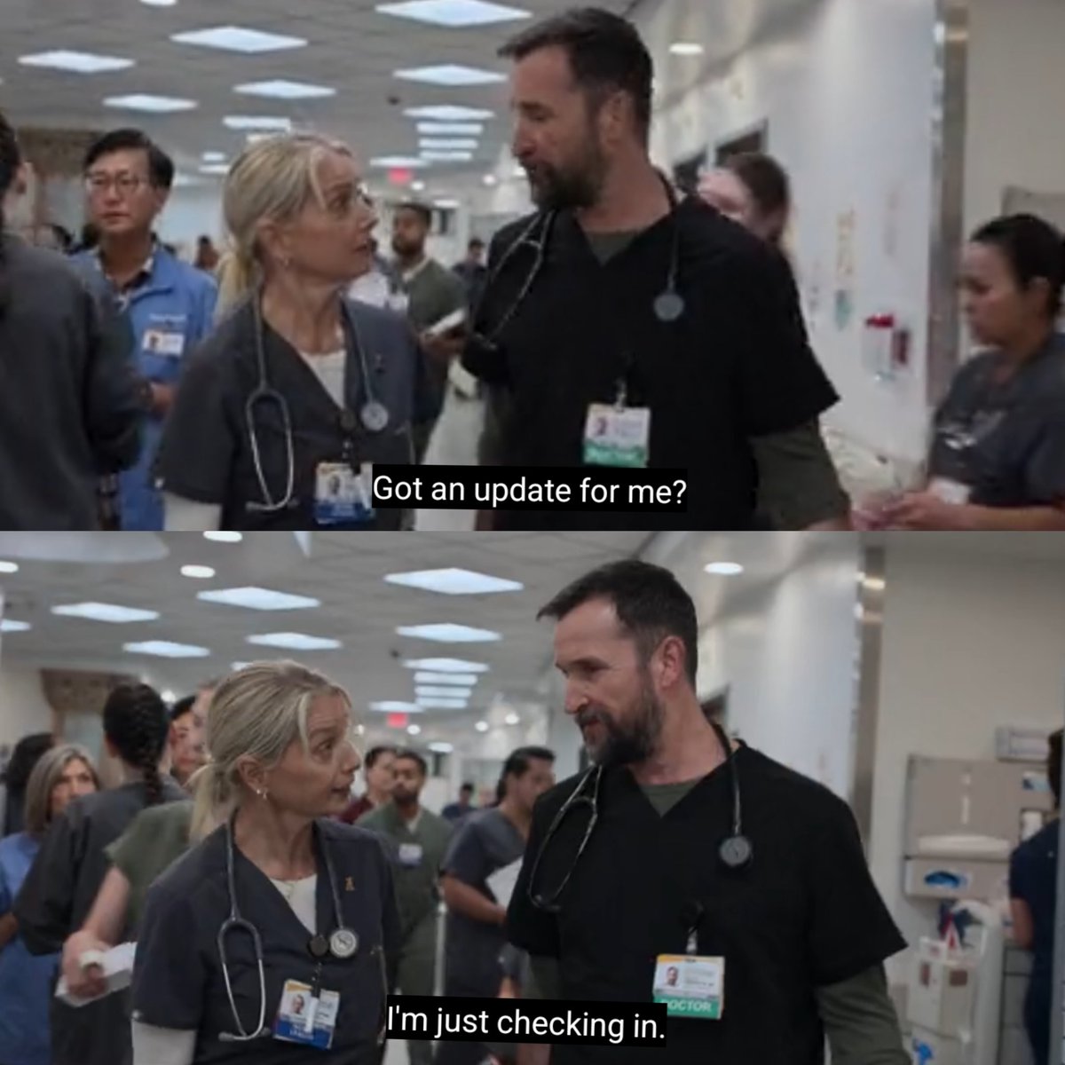 he really just giving the biggest suicide flags and everyone can sense it #thepitt