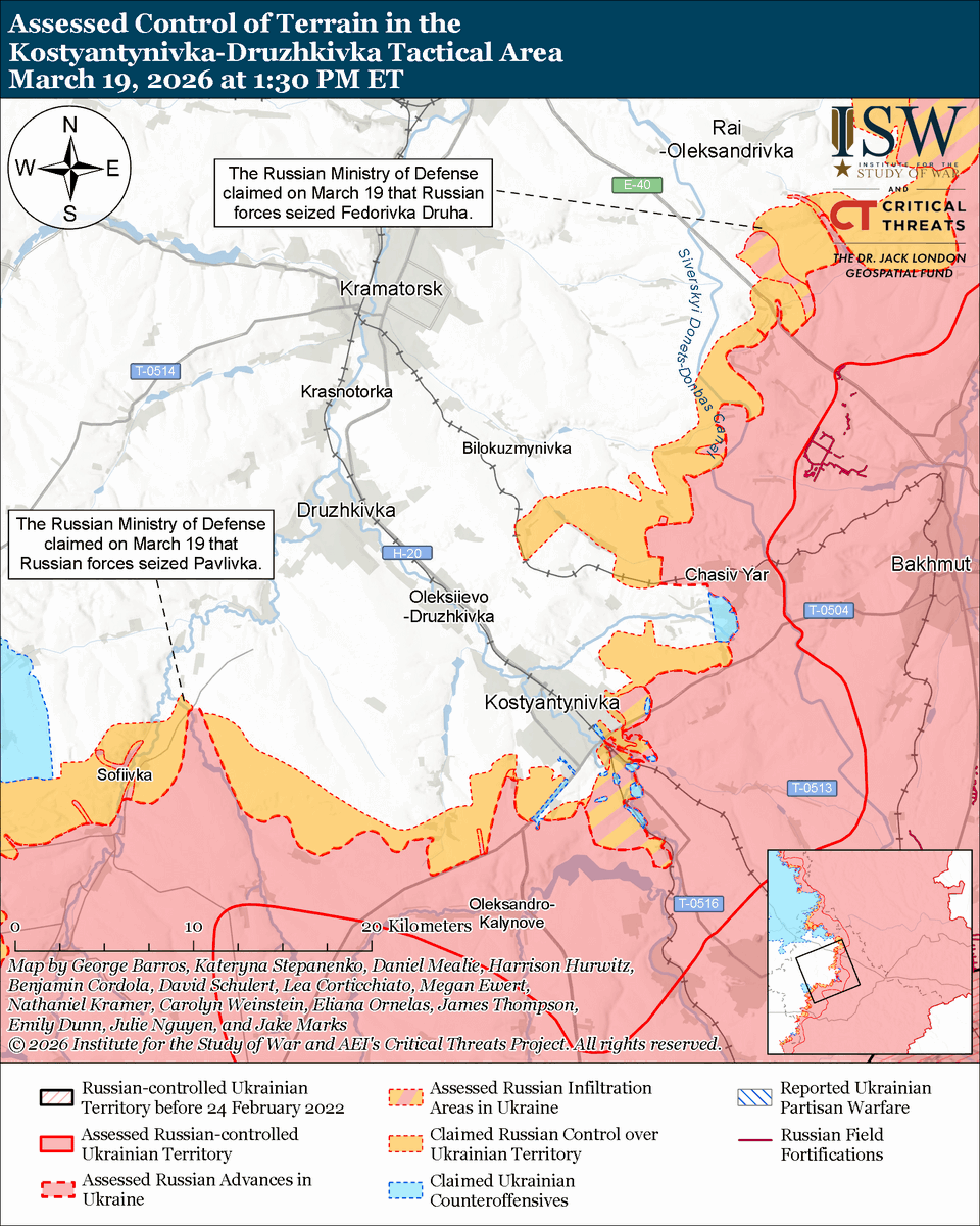 Institute for the Study of War tweet media