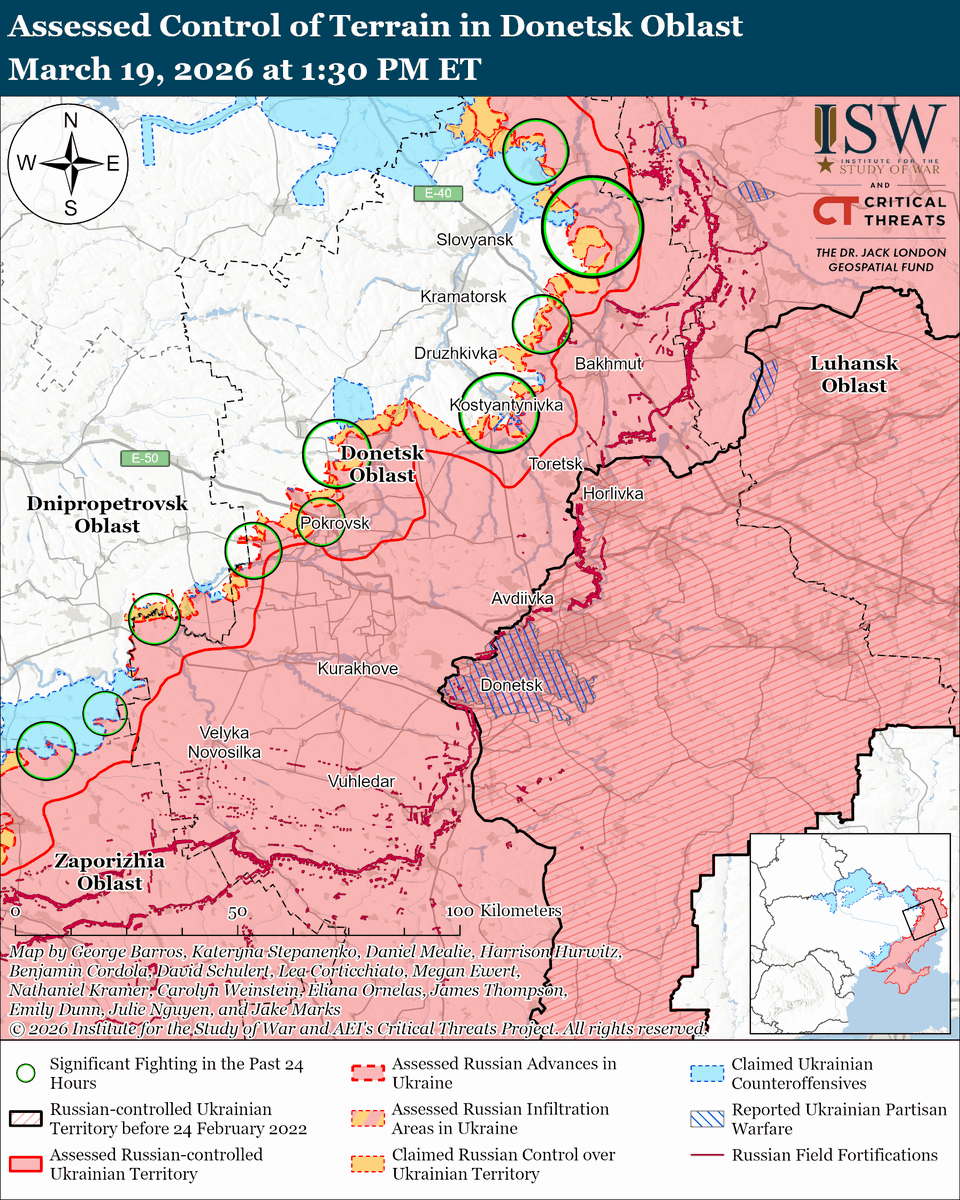 Institute for the Study of War tweet media
