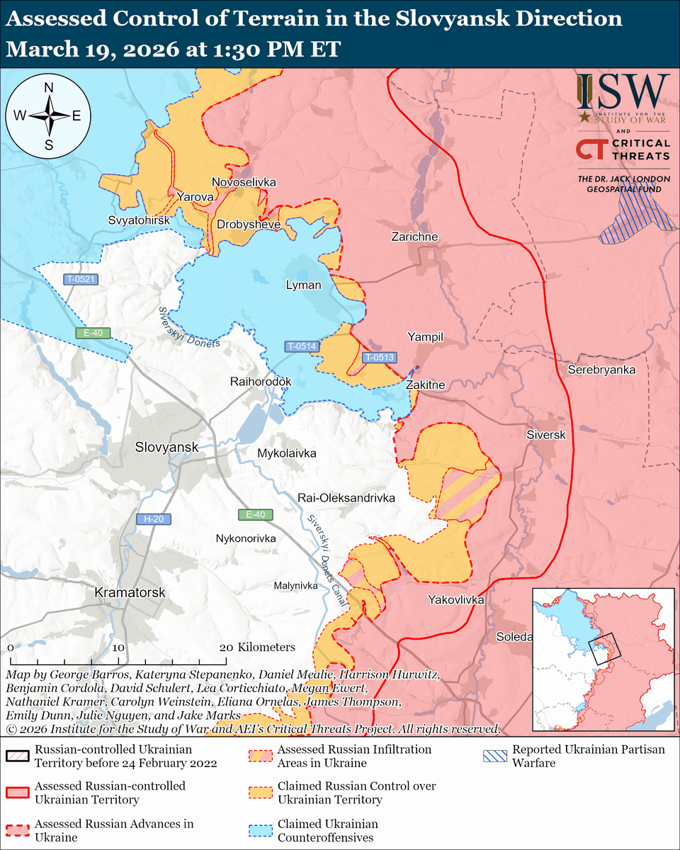 Institute for the Study of War tweet media