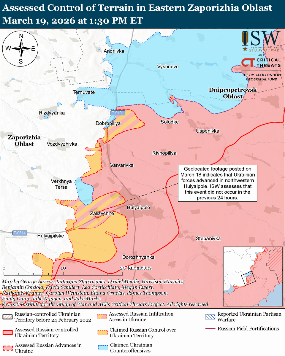 Institute for the Study of War tweet media