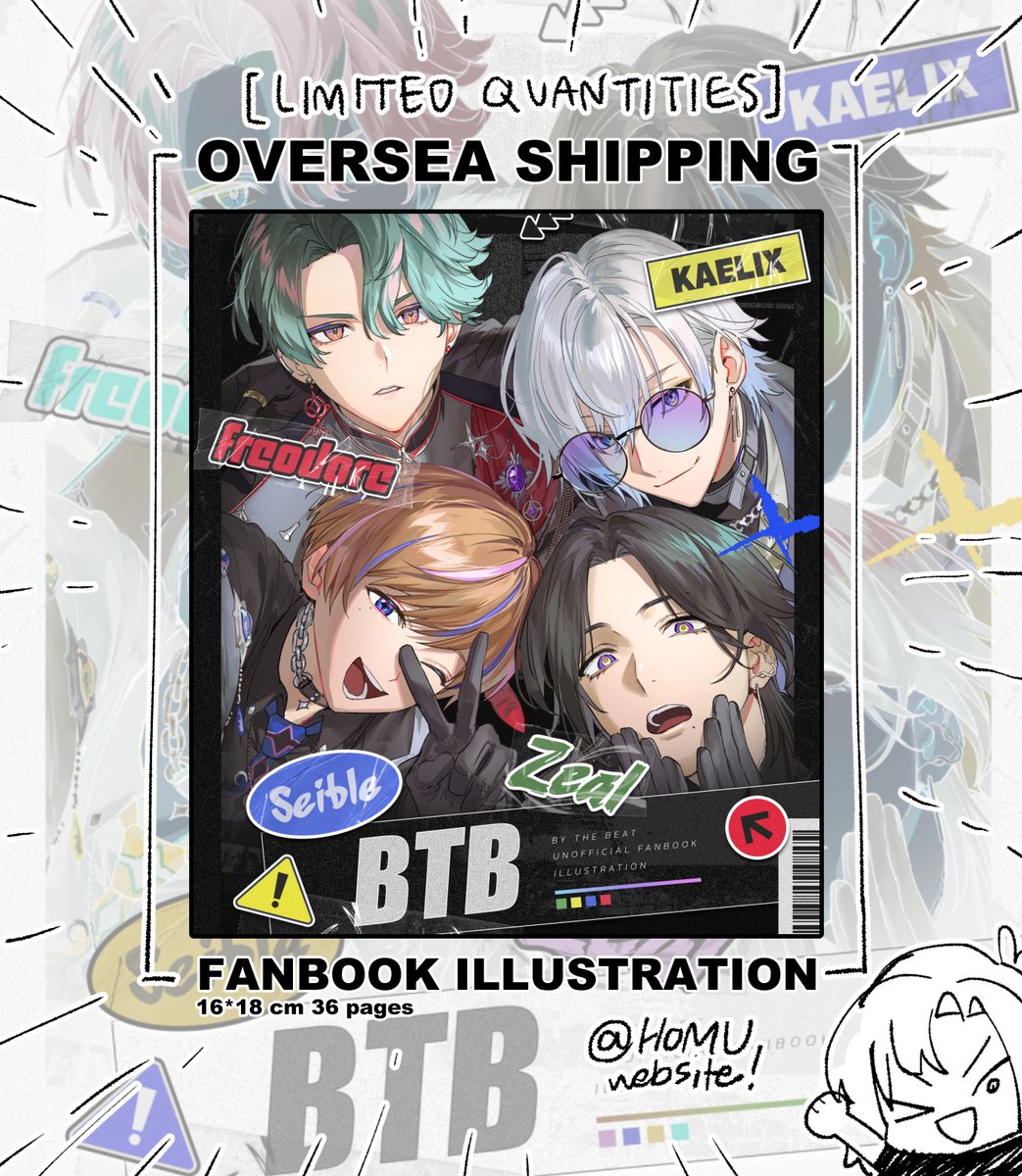 KAOHOM | wip/ship art tweet media