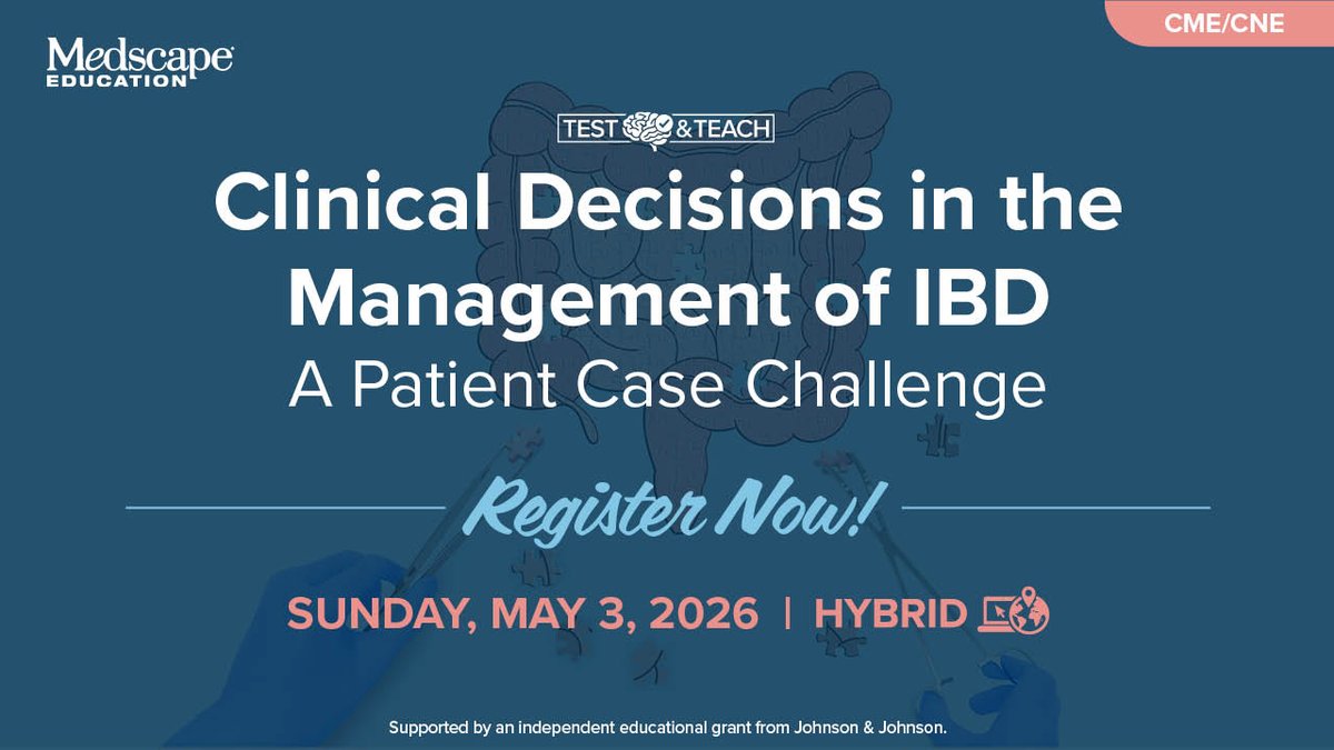 MedscapeLIVE tweet media