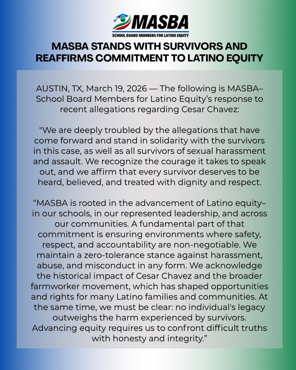 MASBA- School Board Members for Latino Equity tweet media