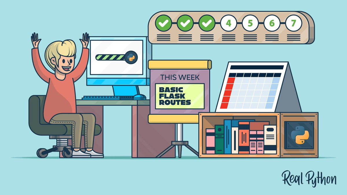 Real Python tweet media