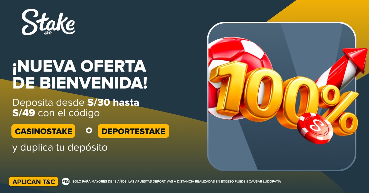 Stake Perú tweet media