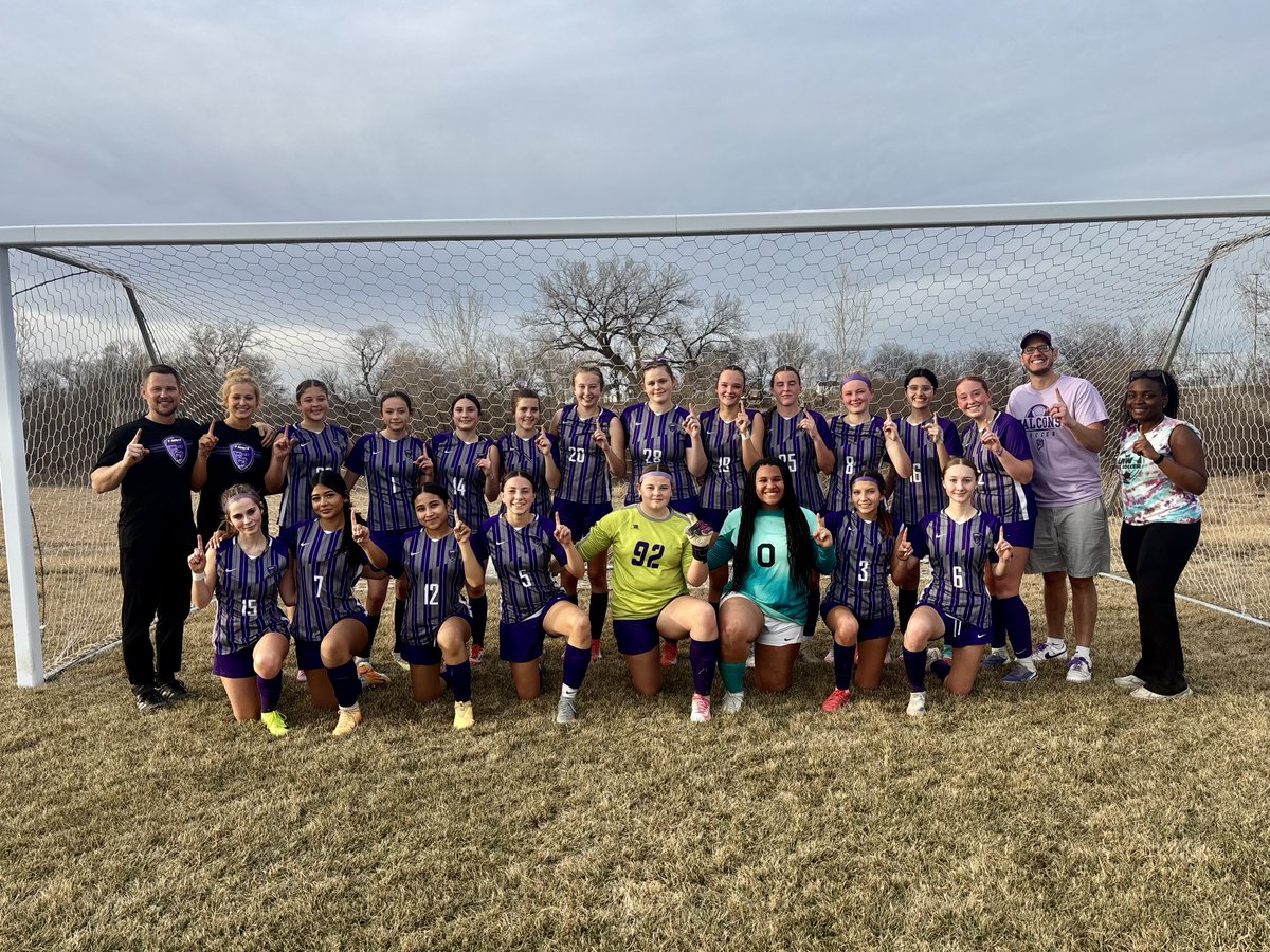 LNWGirlsSoccer's tweet photo. Starting off the season right! LNW 5, Ralston 2. Way to go ladies!!

Goals: Haydn F (4), Sofia M (1)
Assists: Piper K (2), Nadia L (1), Avery H (1), Emily R (1)
#GoFalcons #AltaVolare https://t.co/yM75dgnAXo