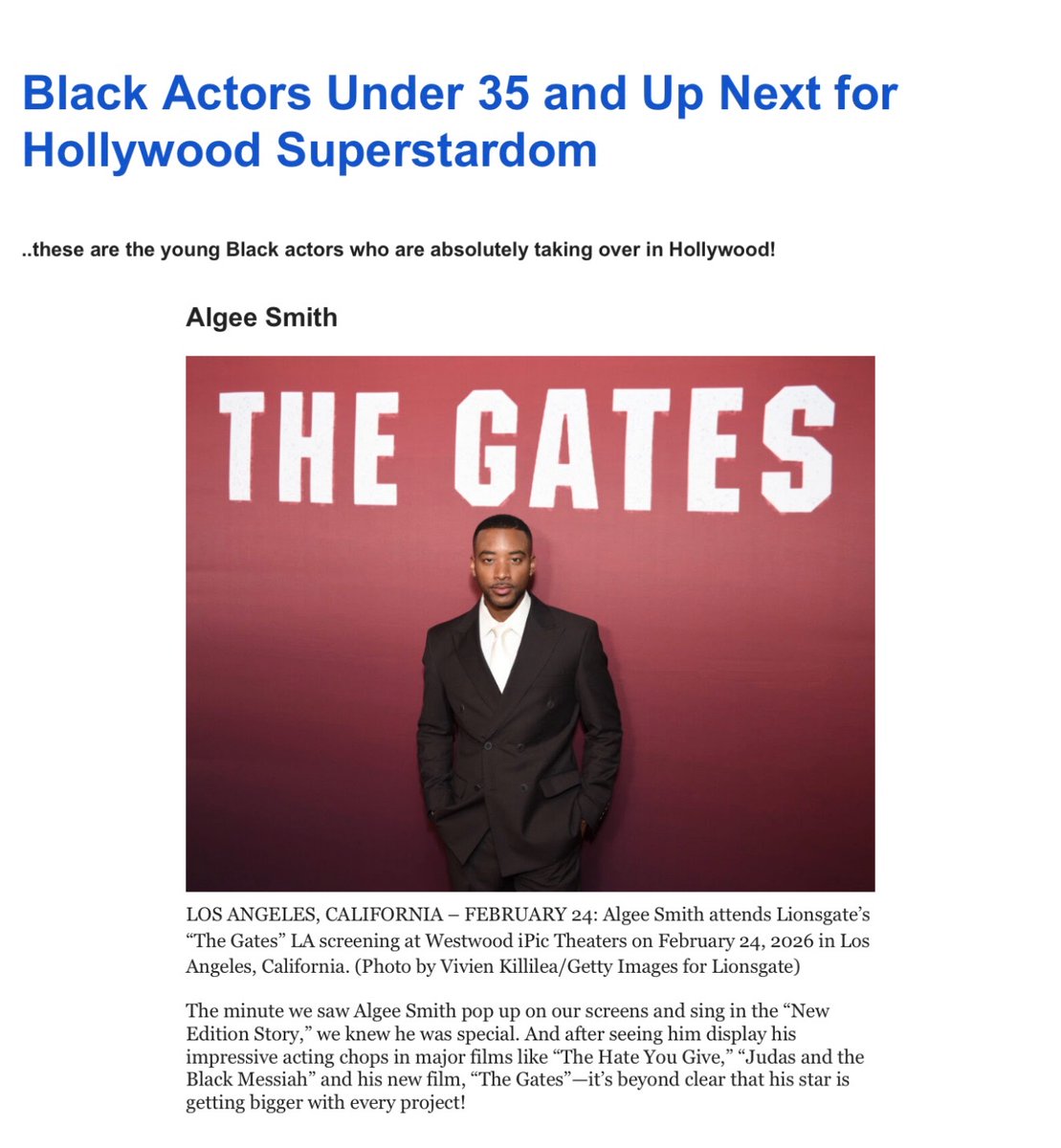 Algee Smith tweet media