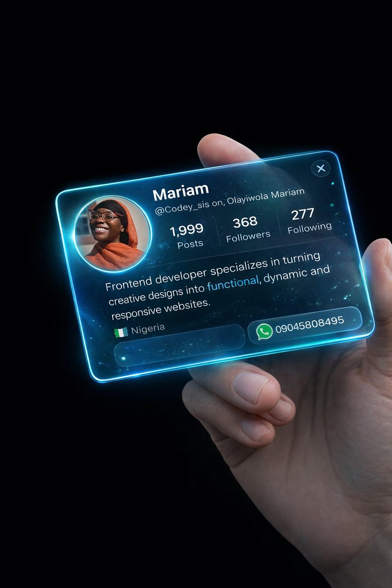 Mariam | Codey_sis tweet media