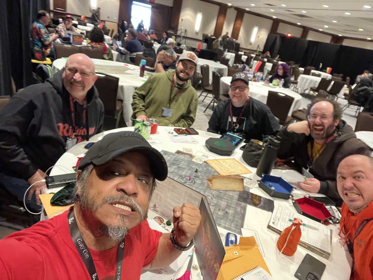 Marcello is back home from GaryCon tweet media