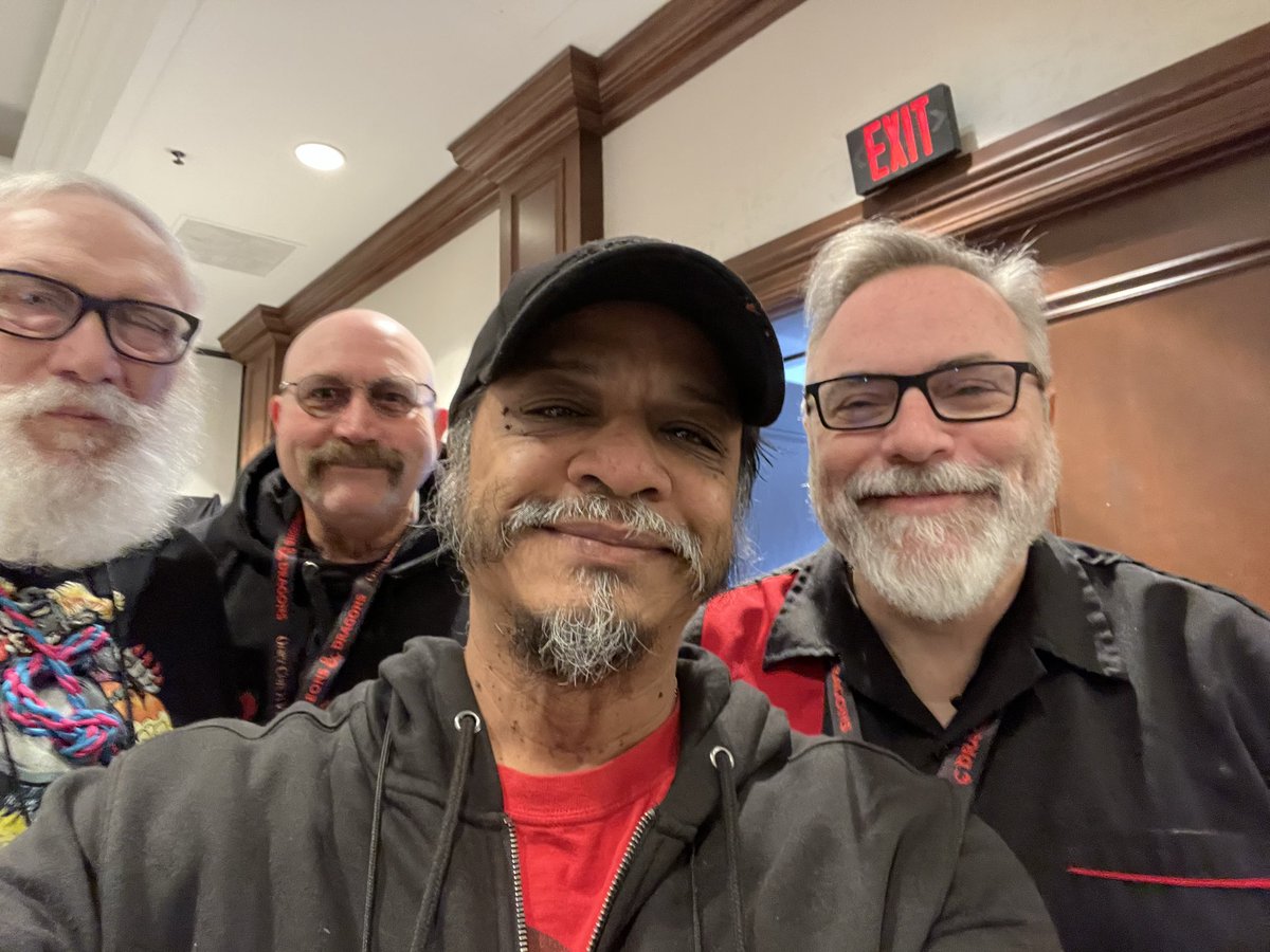 Marcello is back home from GaryCon tweet media